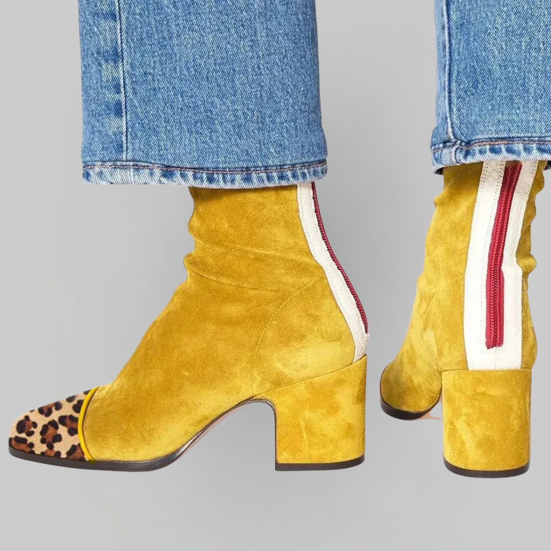 Nicola | Eleganckie botki na obcasie komfortowe