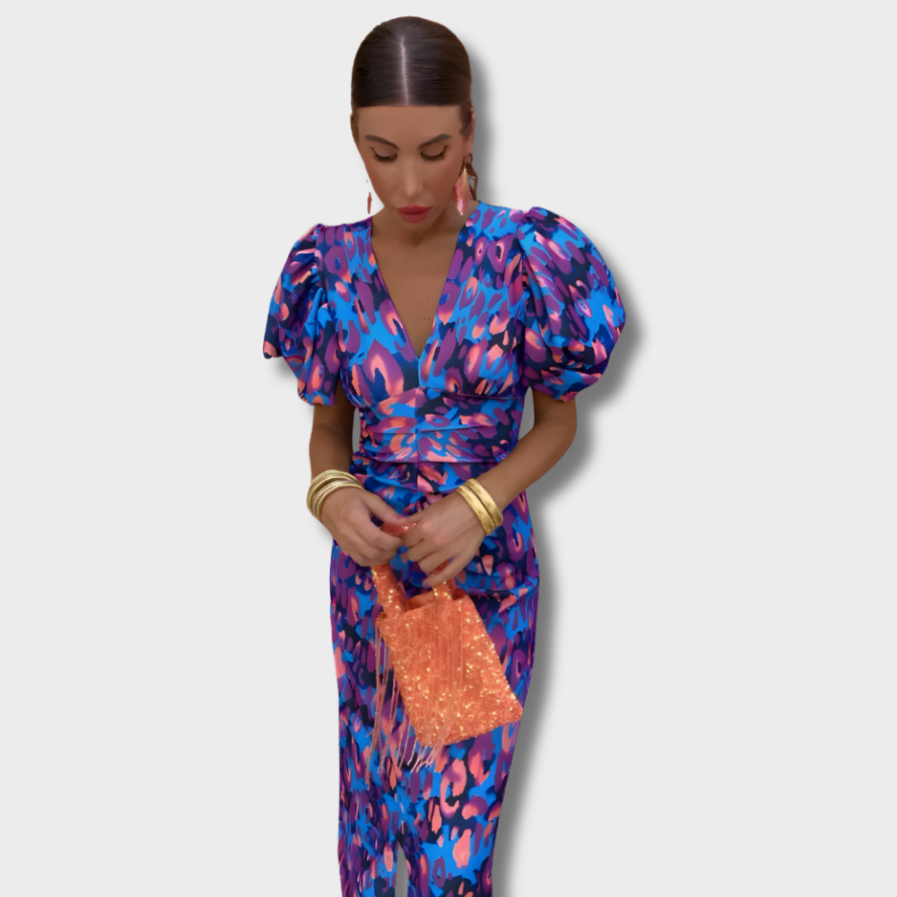 Marta | Kolorowa Sukienka