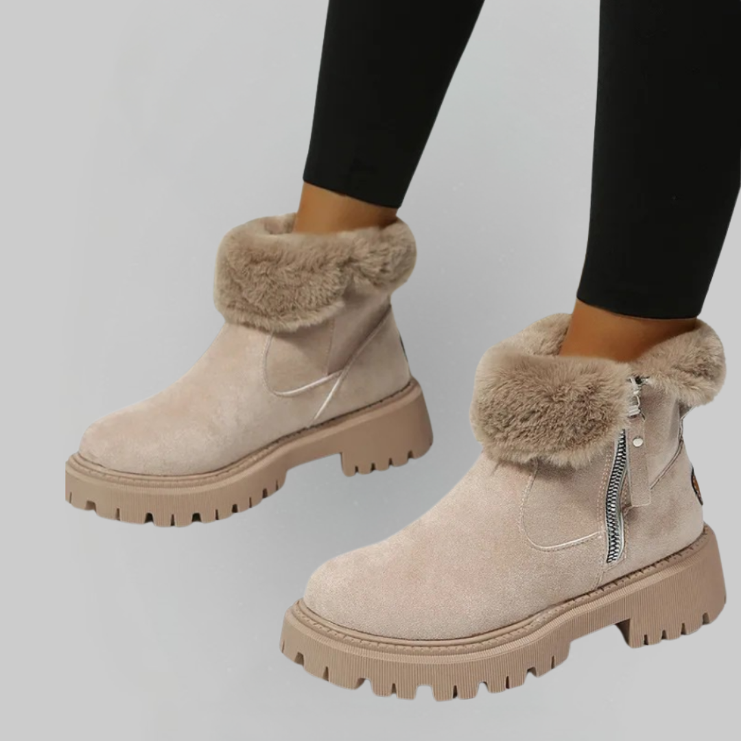 Nora | Przytulne ortopedyczne botki zimowe