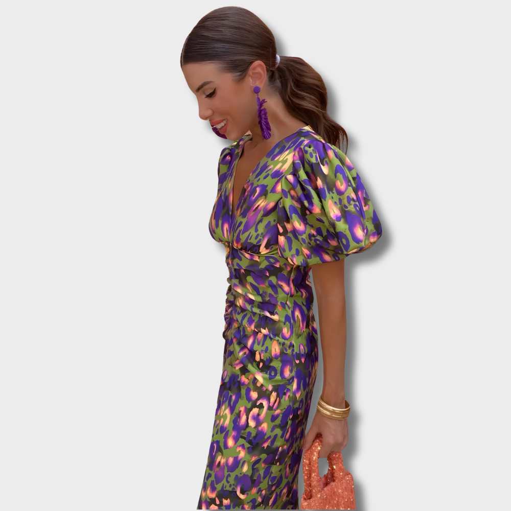 Marta | Kolorowa Sukienka