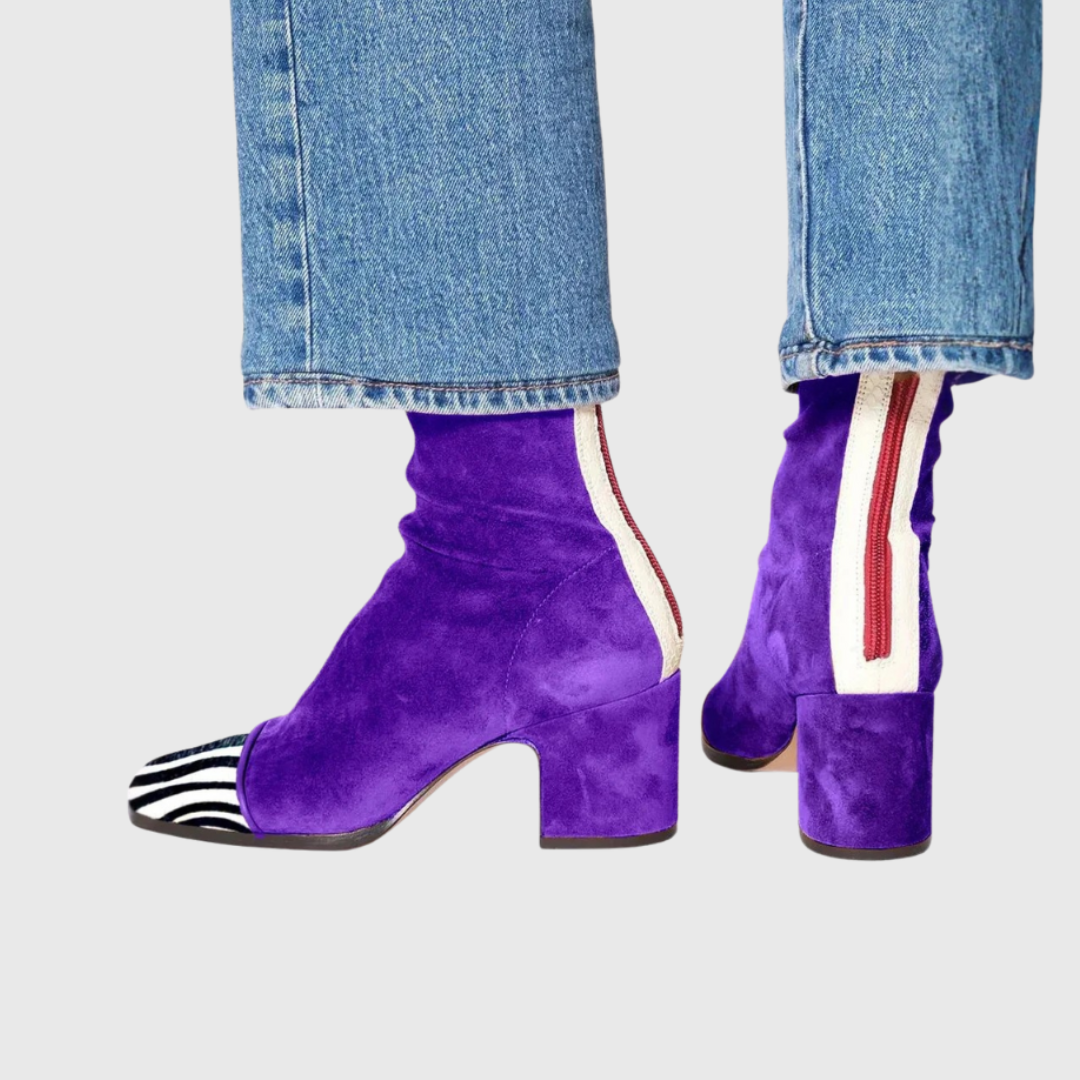 Nicola | Eleganckie botki na obcasie komfortowe