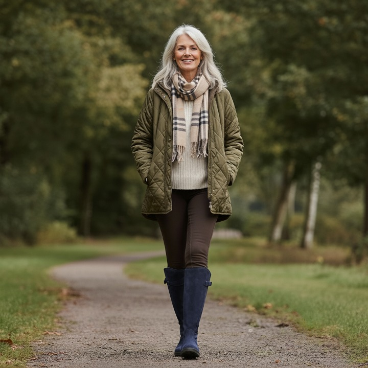 Evelyn | Eleganckie kozaki za kolano