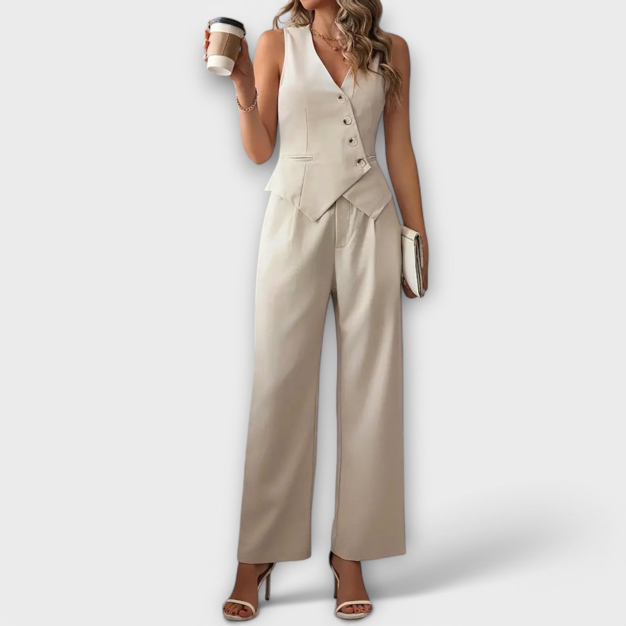 Lena | Bezrękawnik i Spodnie