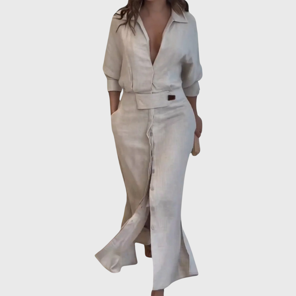 Marta | Sukienka Maxi Elegancka